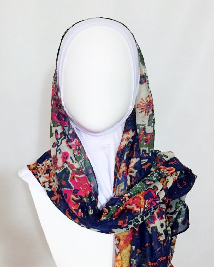 Stretchy Ninja Hijab Undercap Beige - Turlu Fabric