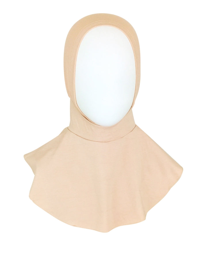 Stretchy Ninja Hijab Undercap Beige - Turlu Fabric