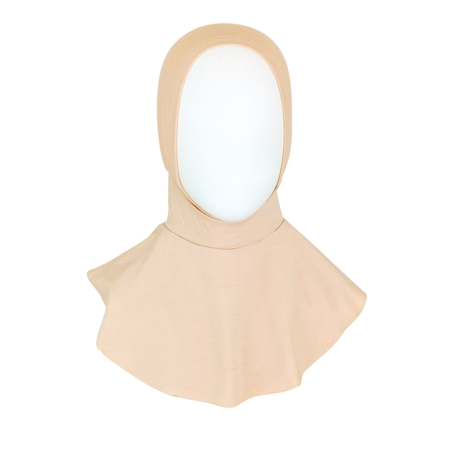 Stretchy Ninja Hijab Undercap Beige - Turlu Fabric