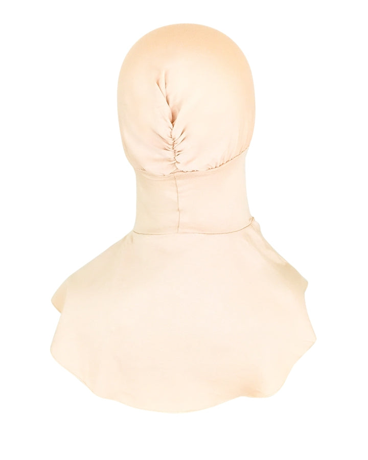 Stretchy Ninja Hijab Undercap Beige - Turlu Fabric