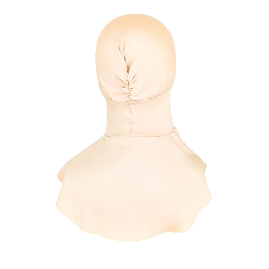 Stretchy Ninja Hijab Undercap Beige - Turlu Fabric