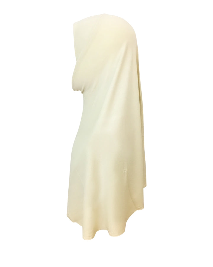 Beige  Amira One Piece Large Size - Turlu Fabric