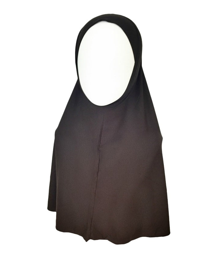 Brown Amira One Piece Large Size - Turlu Fabric