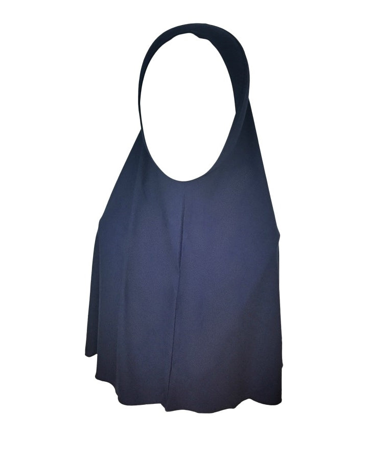 Navy Amira One Piece Large Size - Turlu Fabric