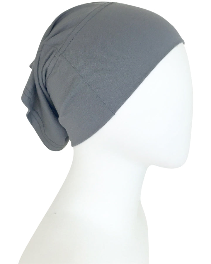 Hijab Side Seams Grey Tube Undercap