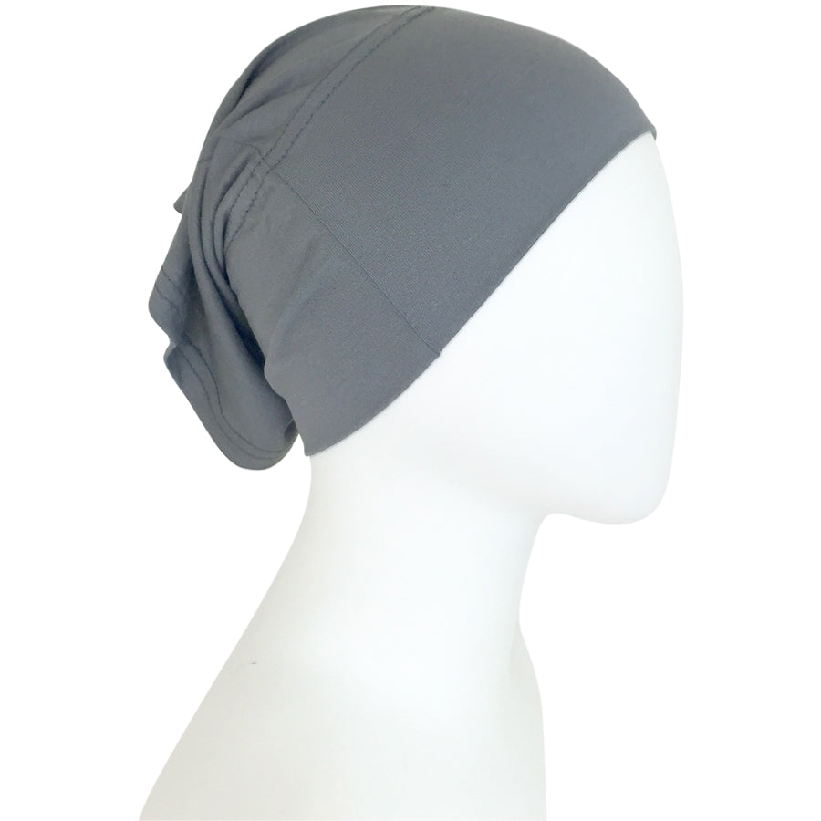 Hijab Side Seams Grey Tube Undercap