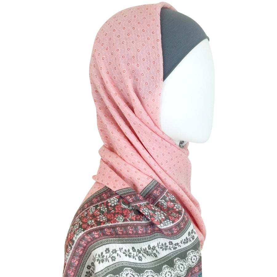 Hijab Side Seams Grey Tube Undercap