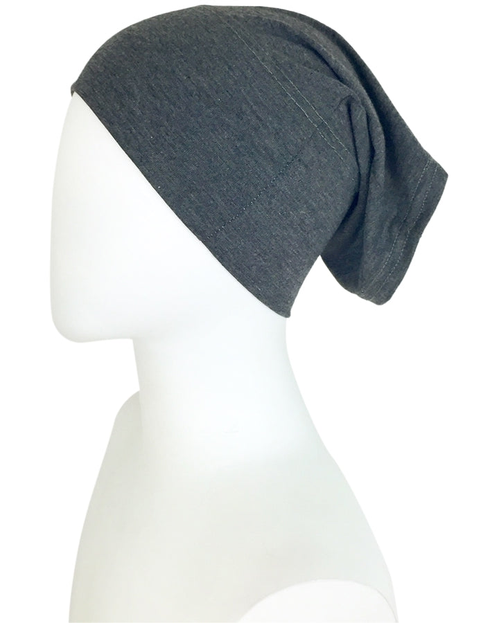 Hijab Side Seams Charcoal Tube Undercap