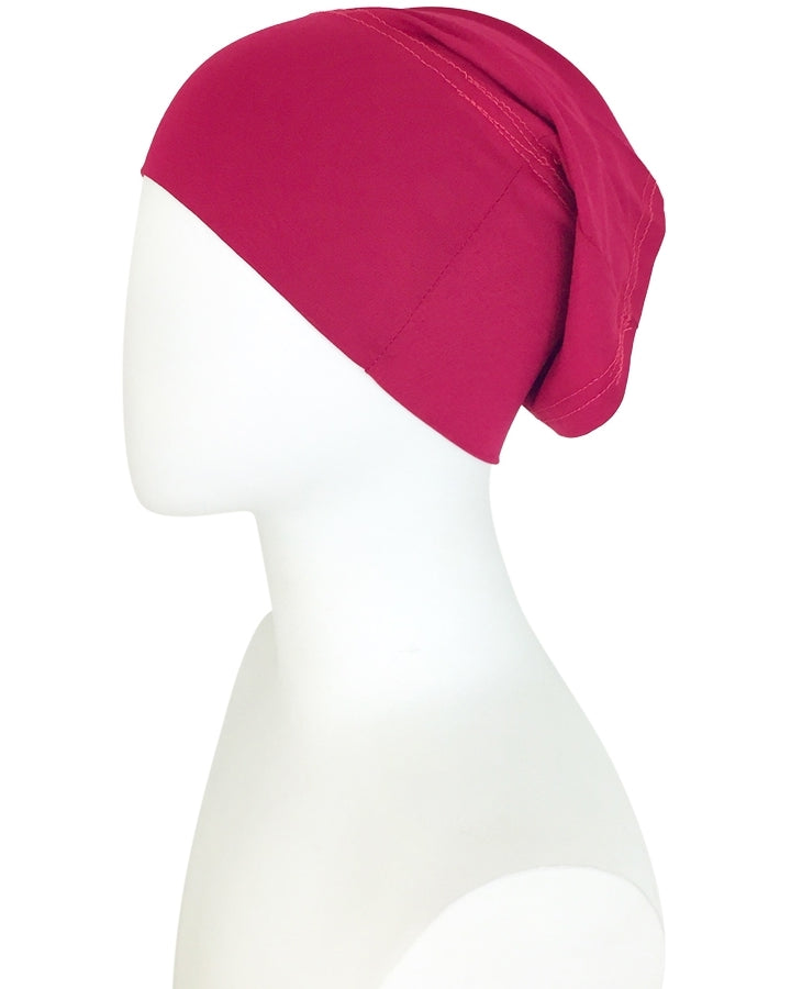 Hijab Side Seams Burgundy Tube Undercap