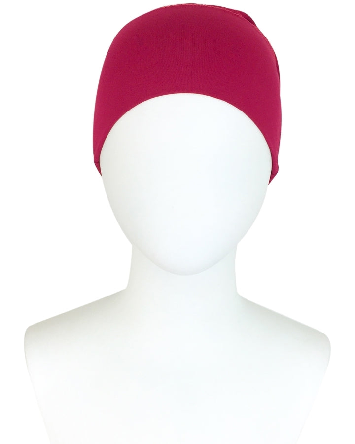 Hijab Side Seams Burgundy Tube Undercap