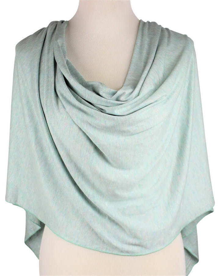 Foam Green Jersey Hijab Soft & Drapey - 5 Subtle Tones
