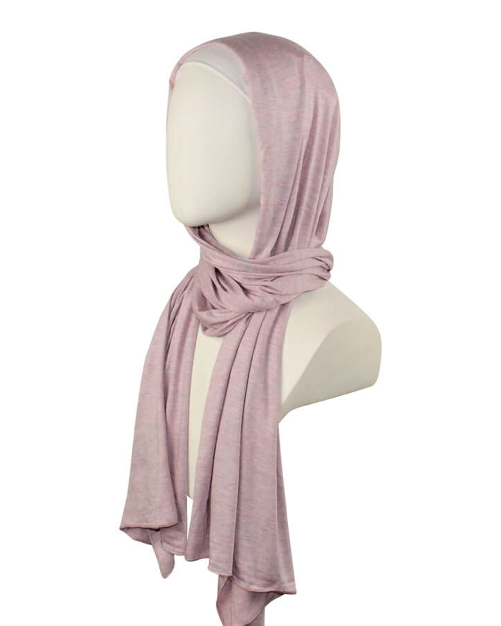 Purple Jersey Hijab Soft & Drapey - 5 Subtle Tones