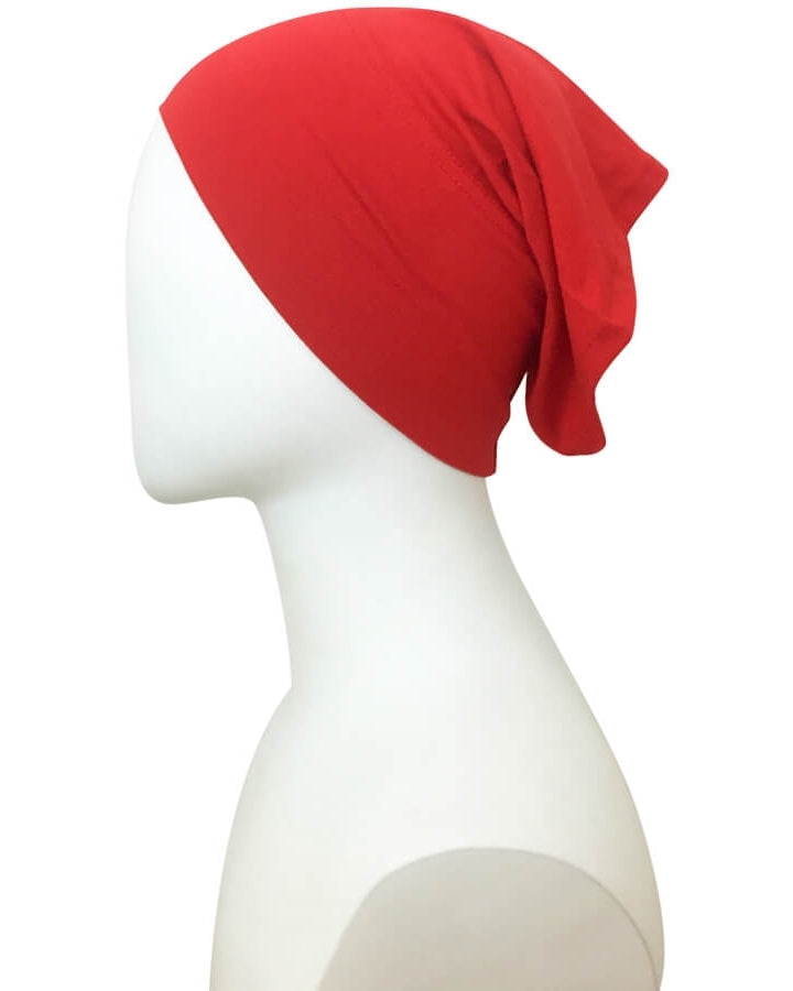 Red Tube Undercap - Turlu Fabric