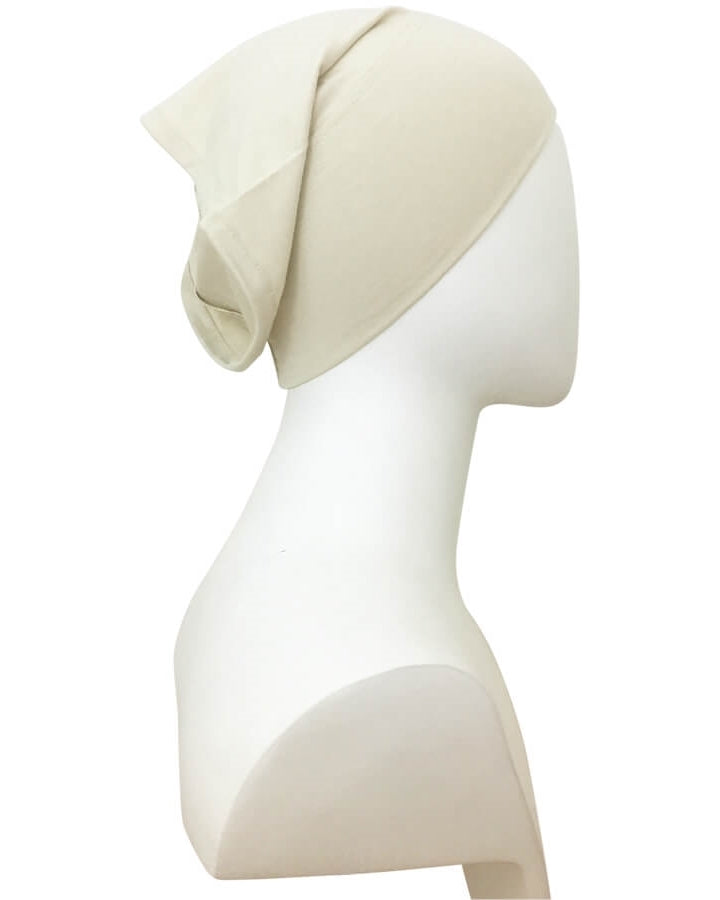 Beige Tube Undercap - Turlu Fabric