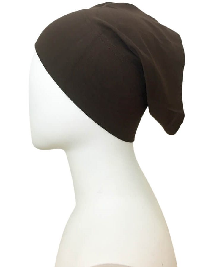 Brown Tube Undercap - Turlu Fabric