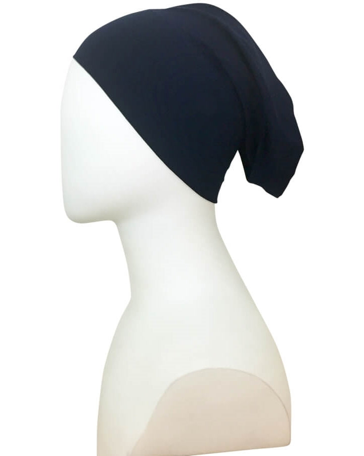 Dark Navy Tube UnderCap - Turlu Fabric