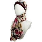 Fields of Roses Georgette Hijab