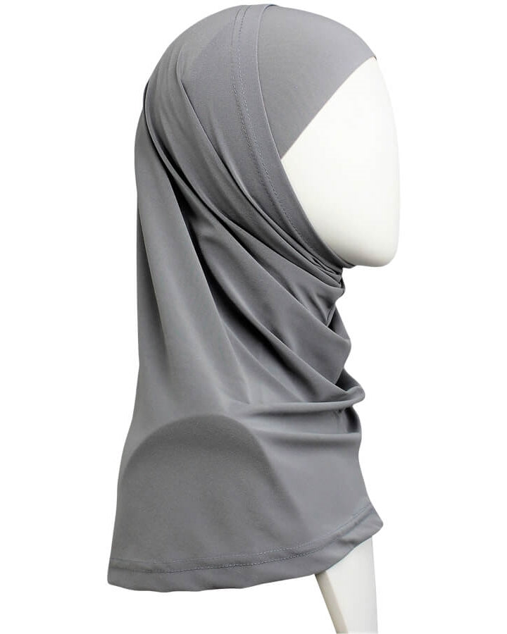 Light Grey RAYON Two-Piece Amira - Regular Size