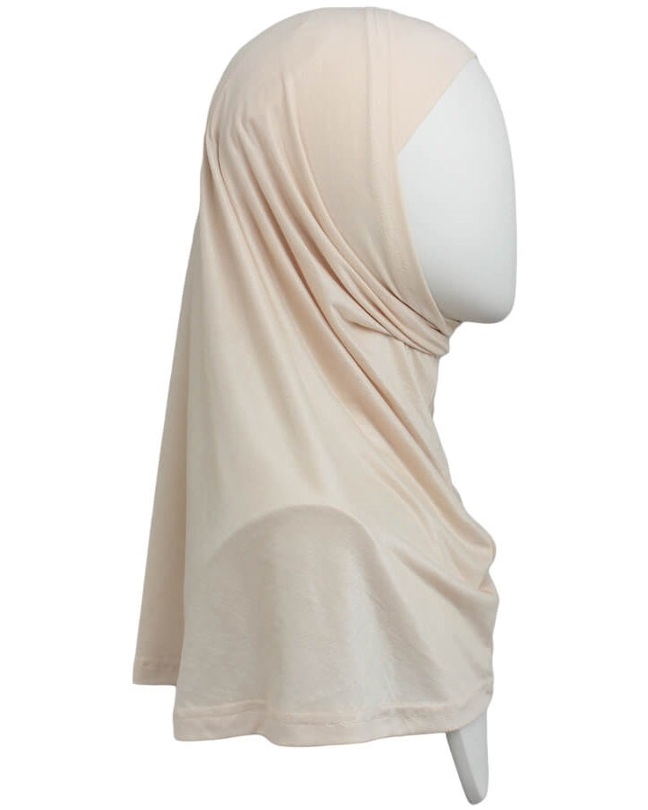 Neutral Blush Cotton  Jersey Two-Piece Amira - Medium  Regular Size