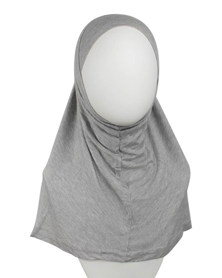 Heather Grey  Cotton  Two-Piece Amira - Medium  Regular Size