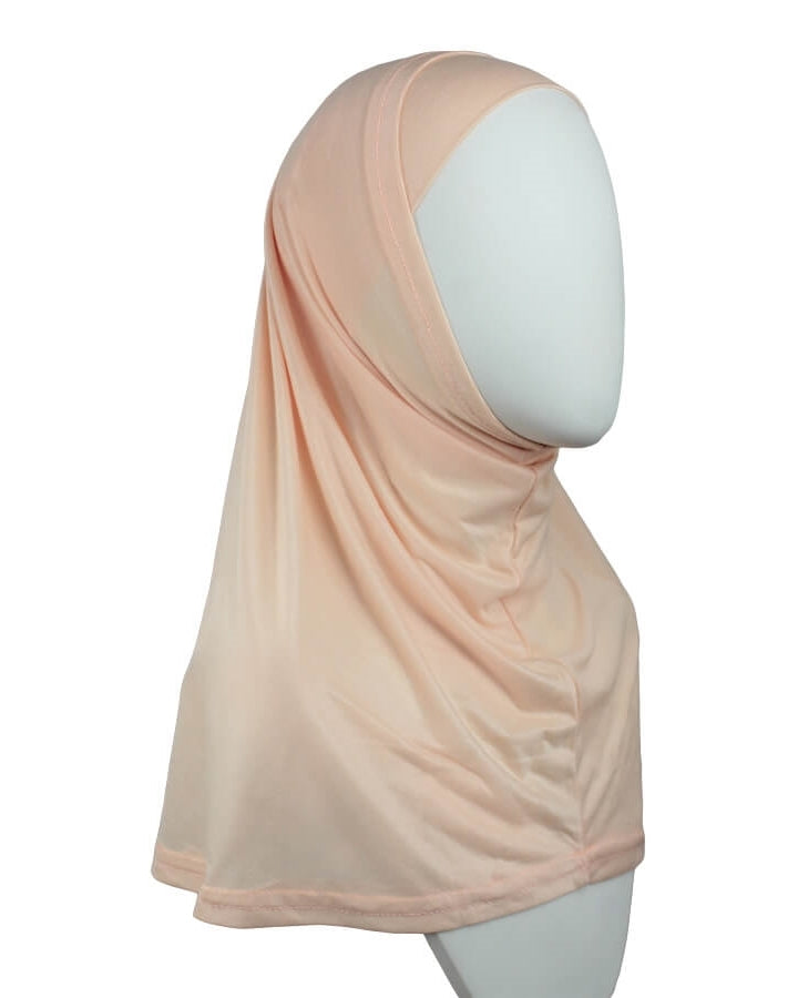 Peach Cotton  Jersey Two-Piece Amira - Medium Regular Size