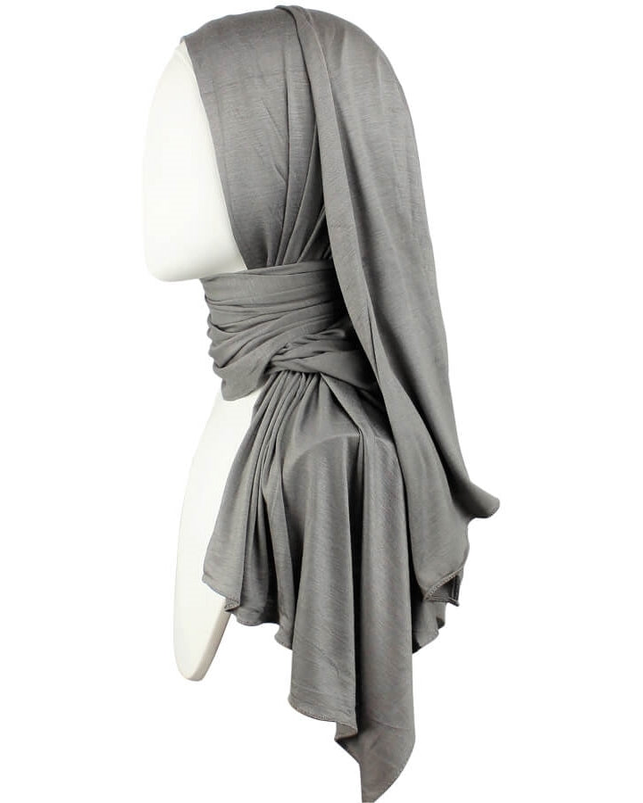 Kuwaiti Everyday Neutral Jersey Hijab