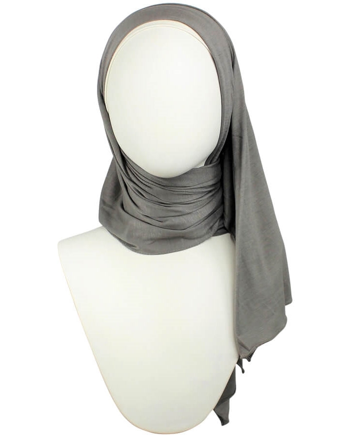 Kuwaiti Everyday Neutral Jersey Hijab
