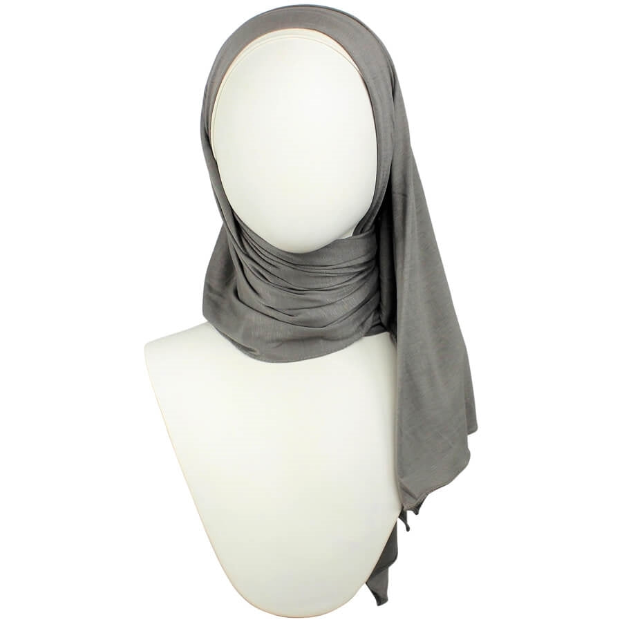 Kuwaiti Everyday Neutral Jersey Hijab