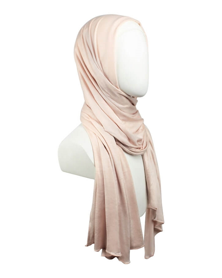 Kuwaiti Pale Blush Jersey Hijab