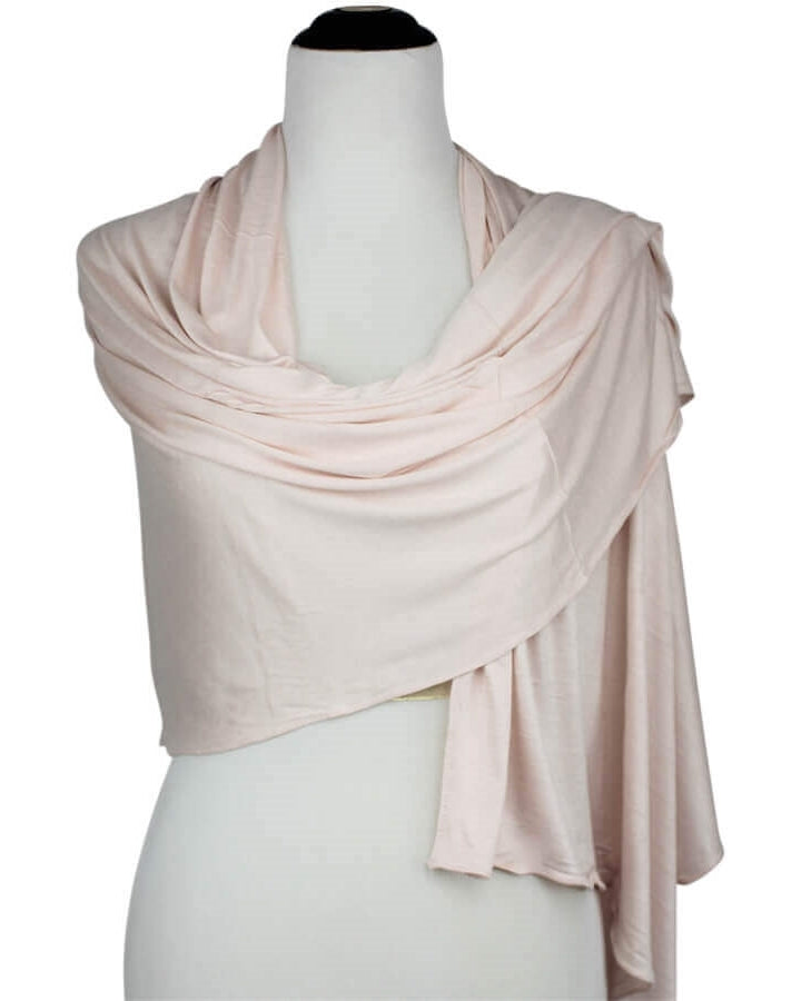 Kuwaiti Pale Blush Jersey Hijab