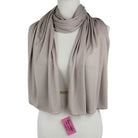 Kuwaiti Neutral Beige Waffle Print  Hijab