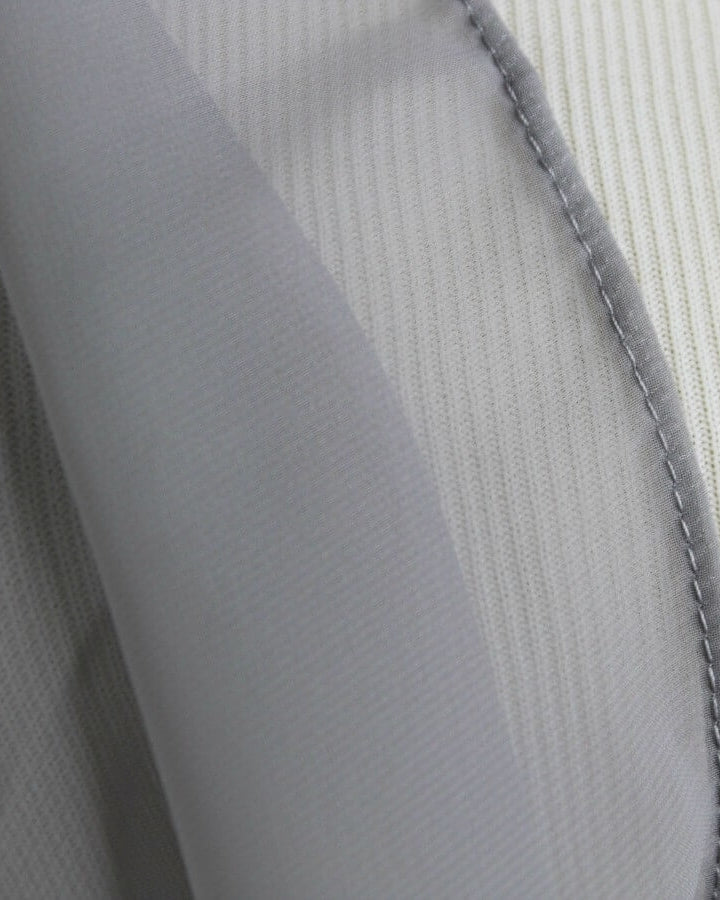 Basic Grey Chiffon Hijab