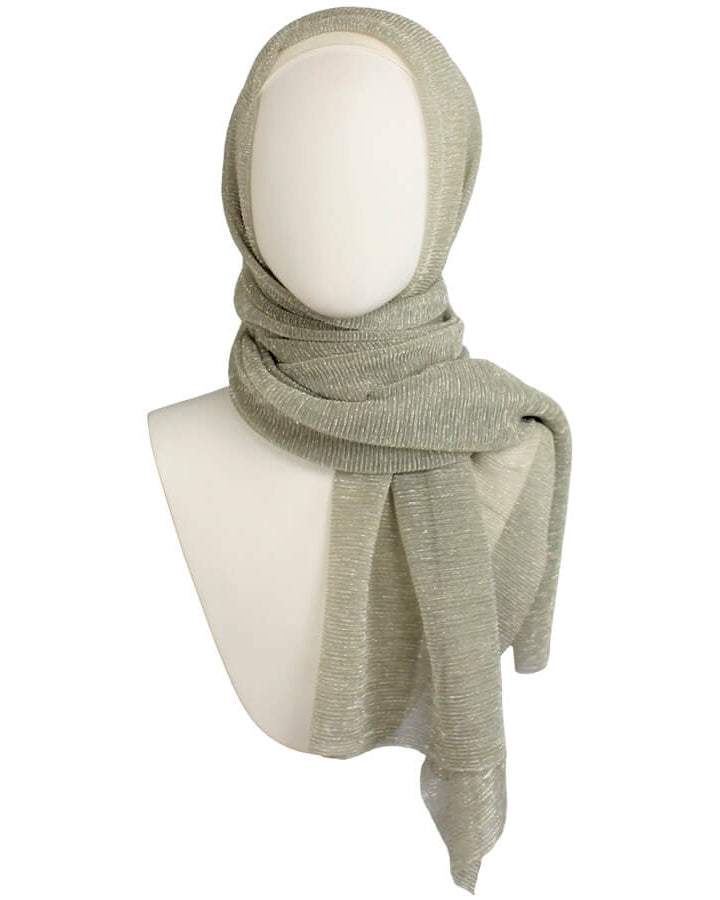 Simply Glamorous! Golden Silver with Green-ish Hues