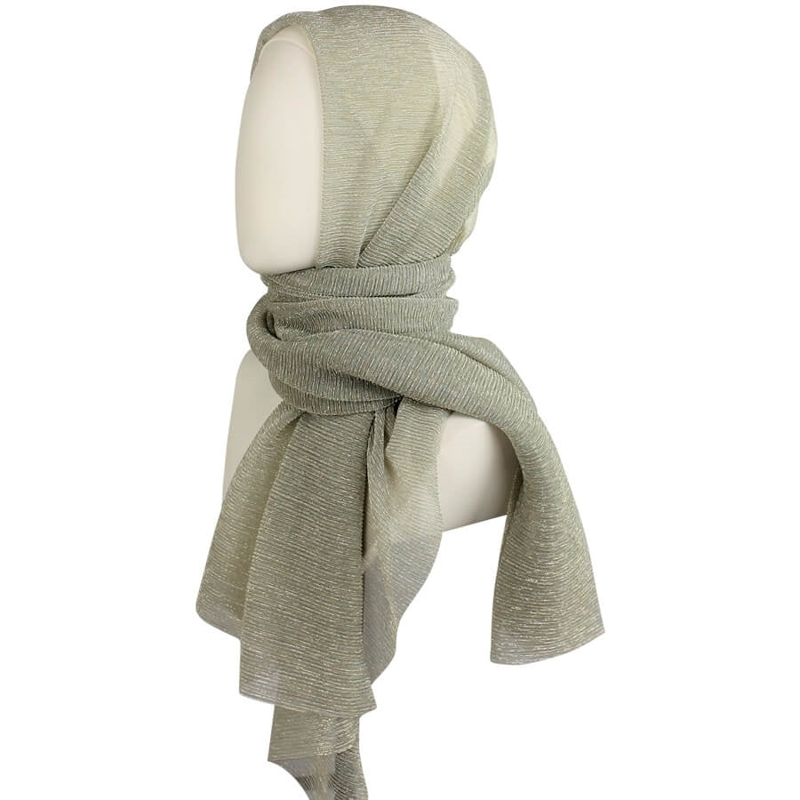 Simply Glamorous! Golden Silver with Green-ish Hues