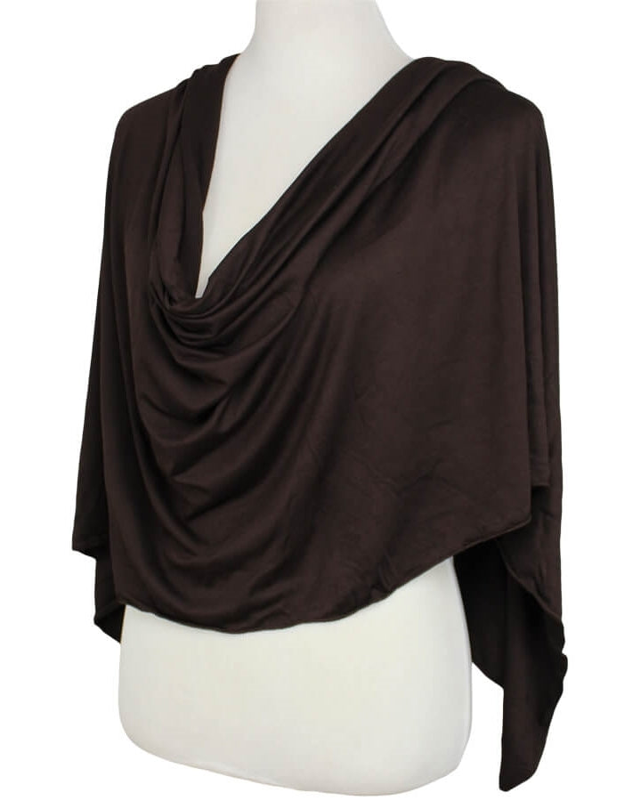 Roasted Brown  - Simple  Jersey Hijab