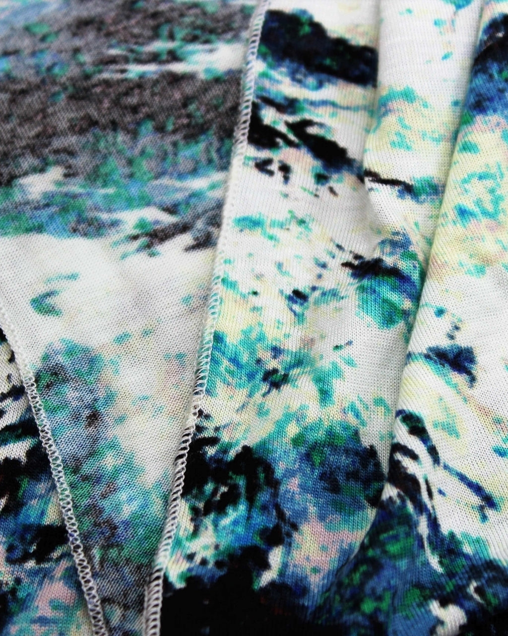 Practically Everyday Patterned Jersey Hijab - smaller size