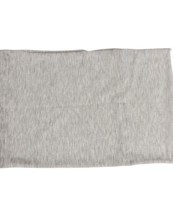 Heather Grey Cotton Jersey Two-Piece Amira - Medium  Size &  Longer Tube Cap