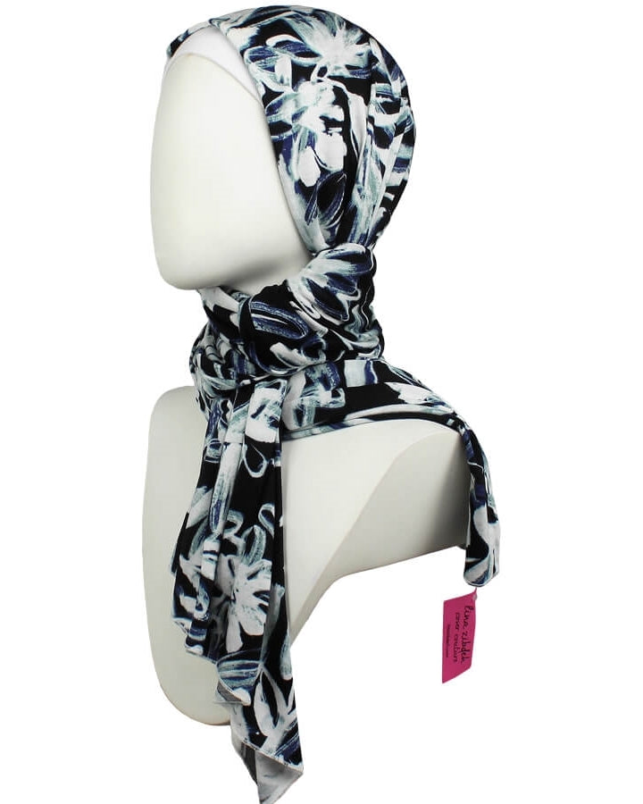 Your Go-To Patterned Jersey Hijab!