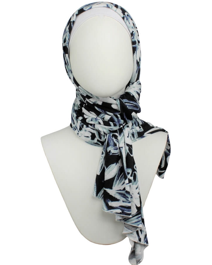 Your Go-To Patterned Jersey Hijab!