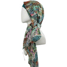 Everyday Stone-washed Vibes in Olive Green - Chiffon Hijab