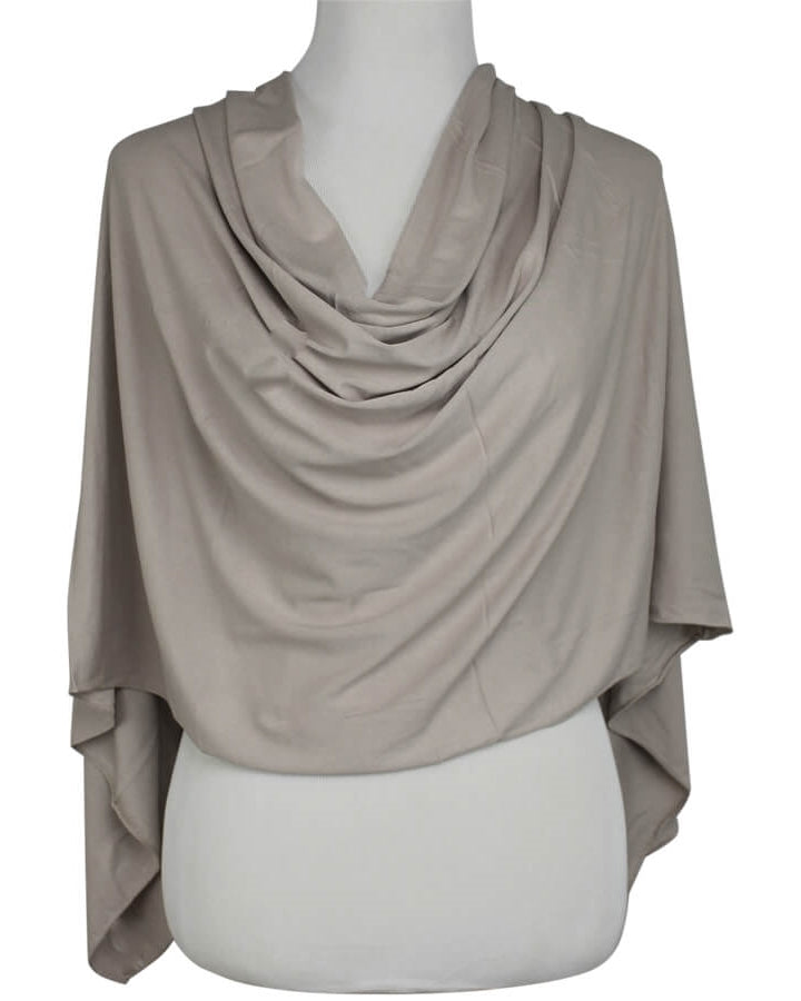 Beige - Simple Jersey Hijab