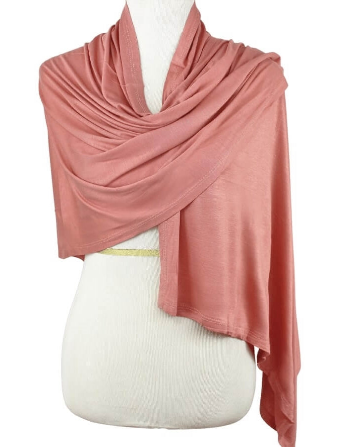 Everyday Staple Jersey Hijab -  Salmon - NEW