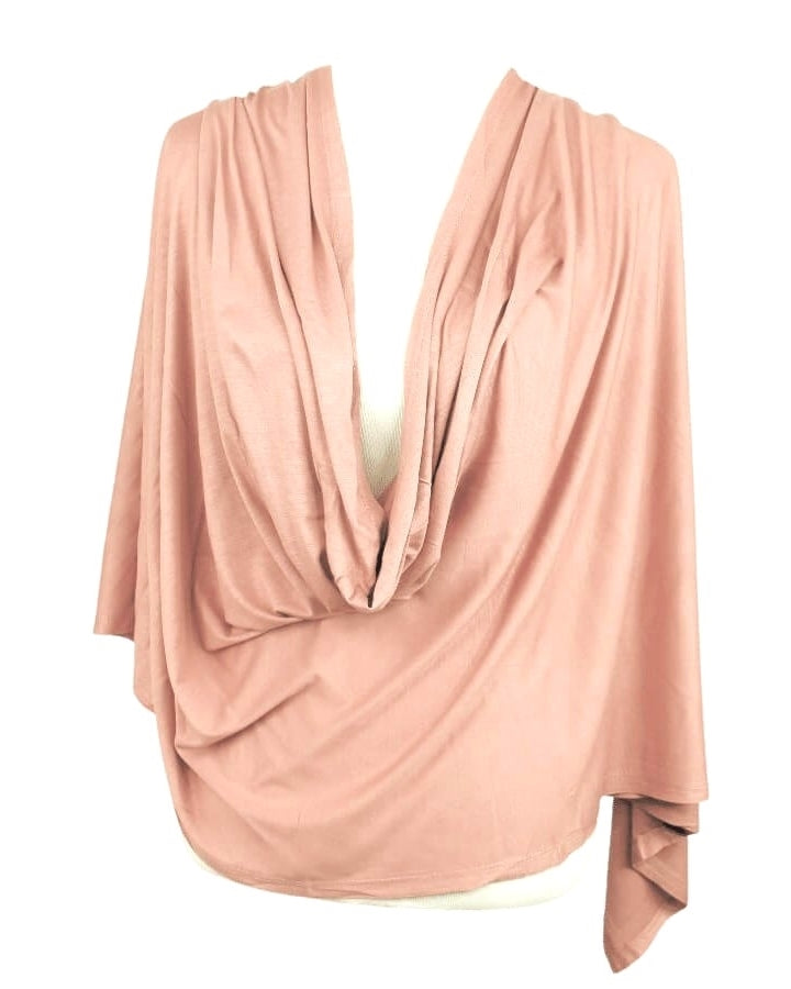 Everyday Staple Jersey Hijab - Medium Shade Salmon - NEW