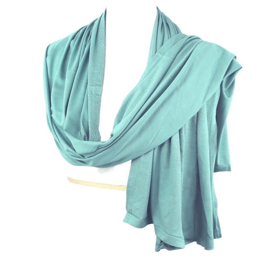 Everyday Staple Jersey Hijab - Light Teal - NEW