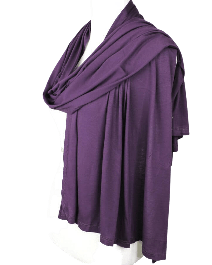 Everyday Staple Jersey Hijab - Eggplant Purple - NEW