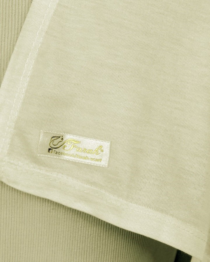 Everyday Staple Jersey Hijab - Off White - NEW