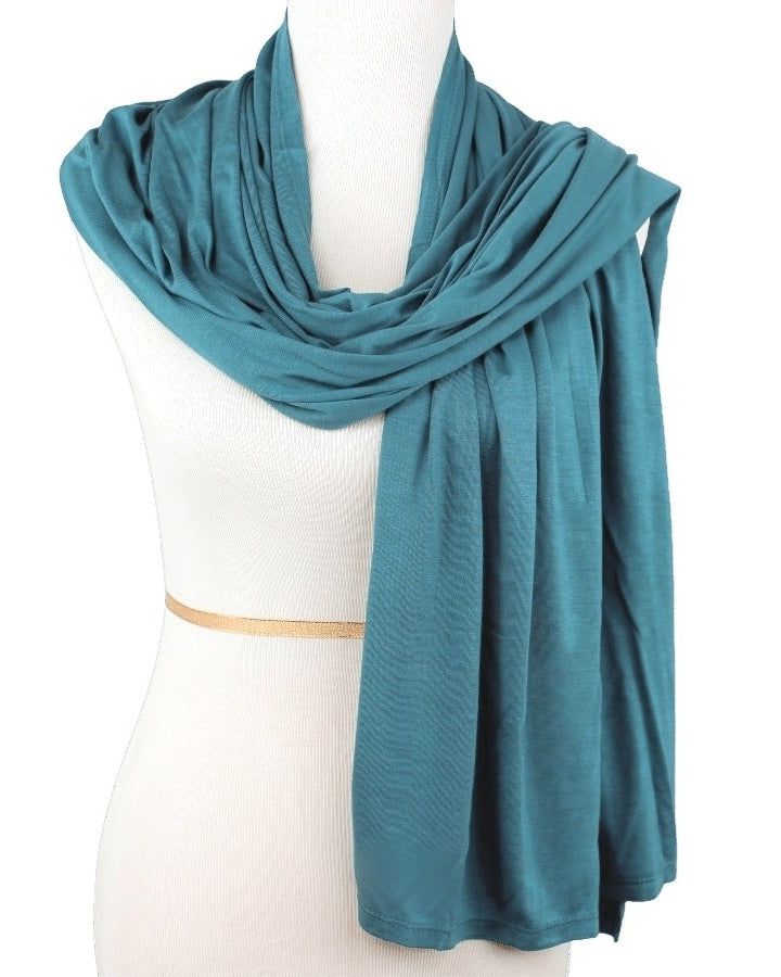Everyday Staple Jersey Hijab -Blue Jay - NEW