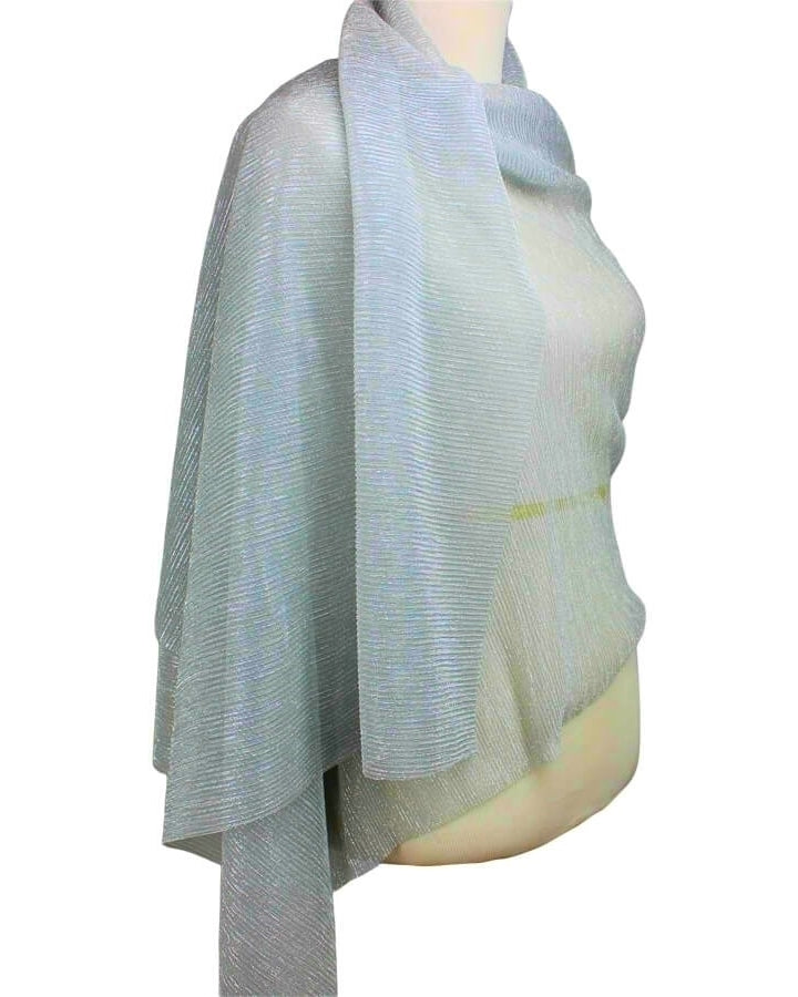 Sky Blue Simply Glamorous with Silver Hues