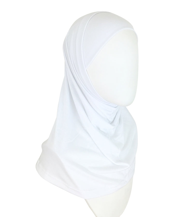 White RAYON Two-Piece Amira - Regular Size