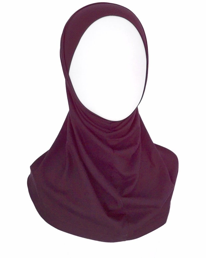 Eggplant Purple  RAYON Two-Piece Amira - Regular Size
